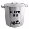 Olla N 40 de 50 litros aluminio