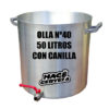 Olla N 40 de 50 litros aluminio - Imagen 2